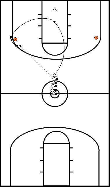 drawing Schießen - 2 Seiten