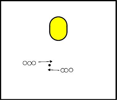 drawing Den Ball hochhalten