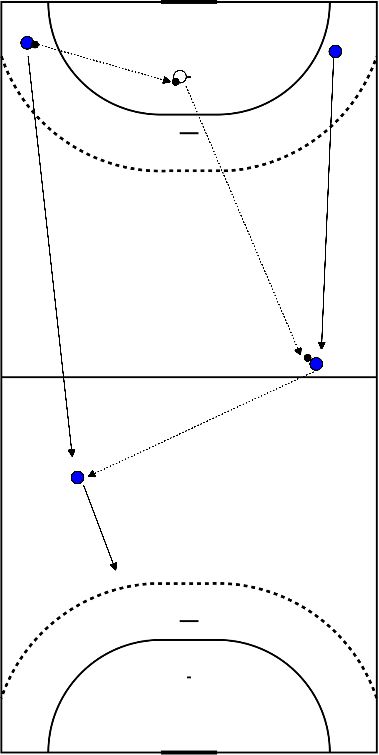 drawing Pausenlauf 2 Nummern 