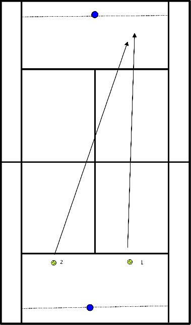 drawing Basket exercise with point out 