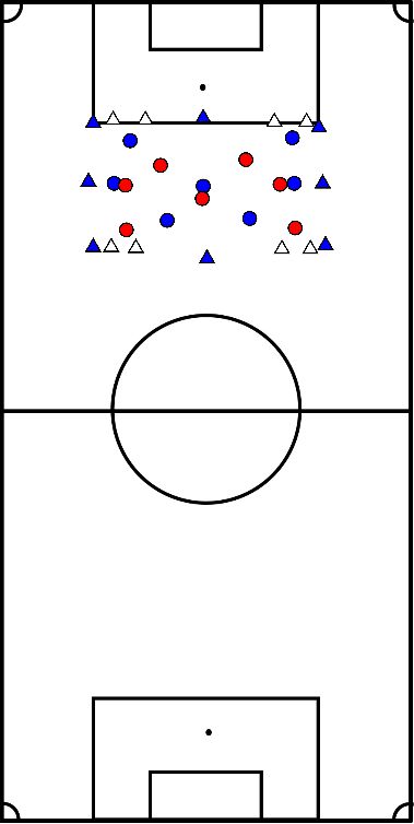 drawing Partido 4 goles 