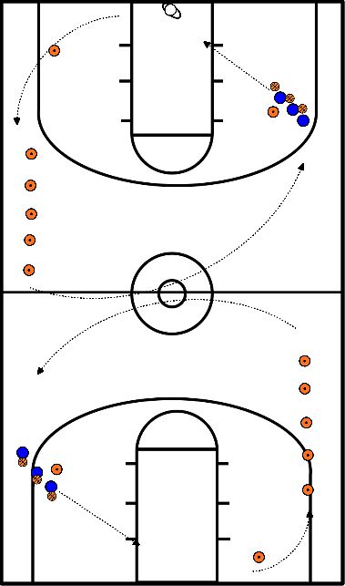 drawing Colocación con zigzag (forma de juego)