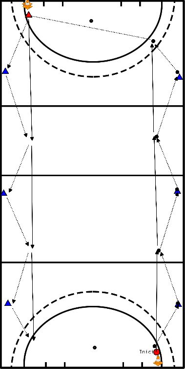 drawing Ejercicio de pasos.