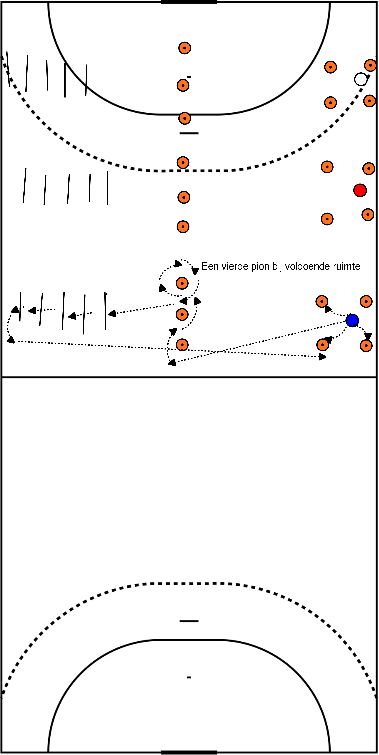 drawing Parcours de relais