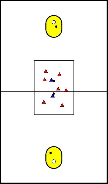 drawing Trefball en 1 section