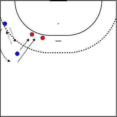 drawing De 1 wissel (opbouw - hoek)