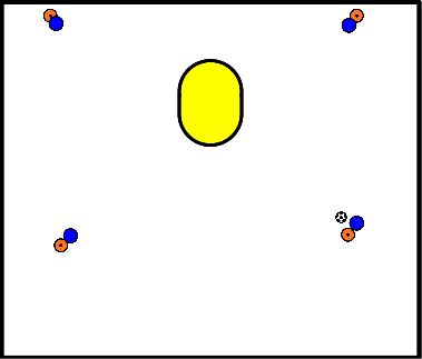 drawing Rebound - lopend duel