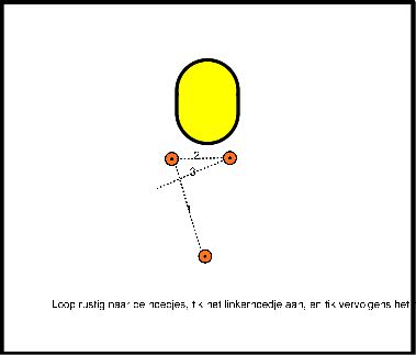 drawing esquivar-se da bola após uma finta forçada