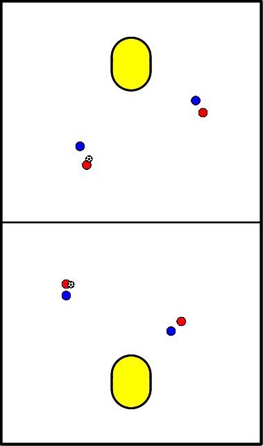 drawing Dois contra dois - forma de partido